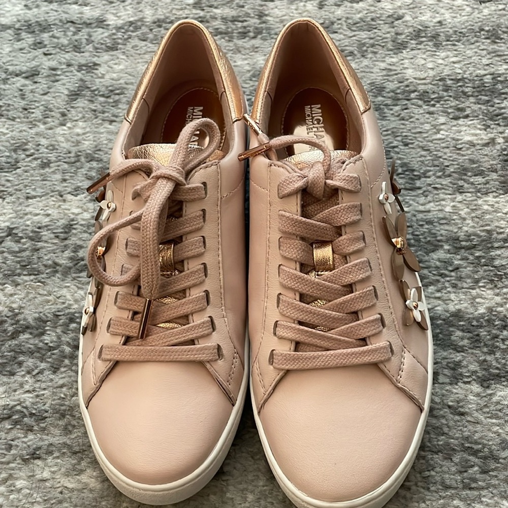 BRAND NEW Michael Kors Pink Sneakers